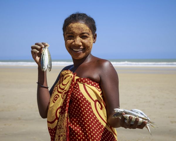 Painted Malagasy women