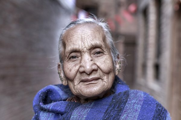 A Face Shaped by Time