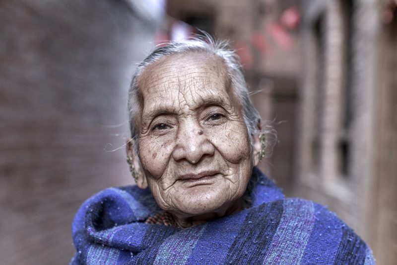 A Face Shaped by Time